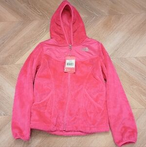 🌟 NWT The North Face G Oso Hoodie Cha Cha Pink Large 12/14 🌟